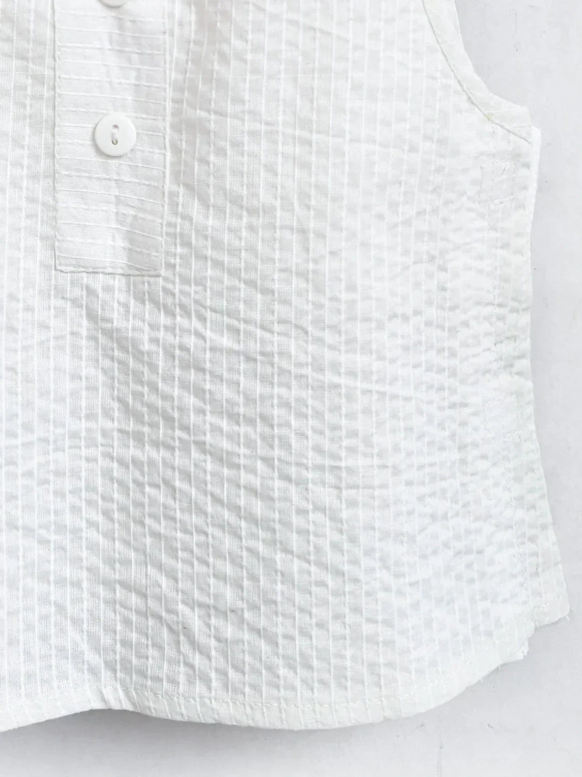 Pure White Unisex Snap Jabla