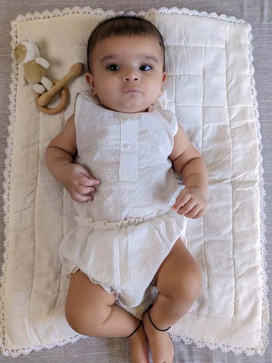 White Jabla Bottom Set Unisex