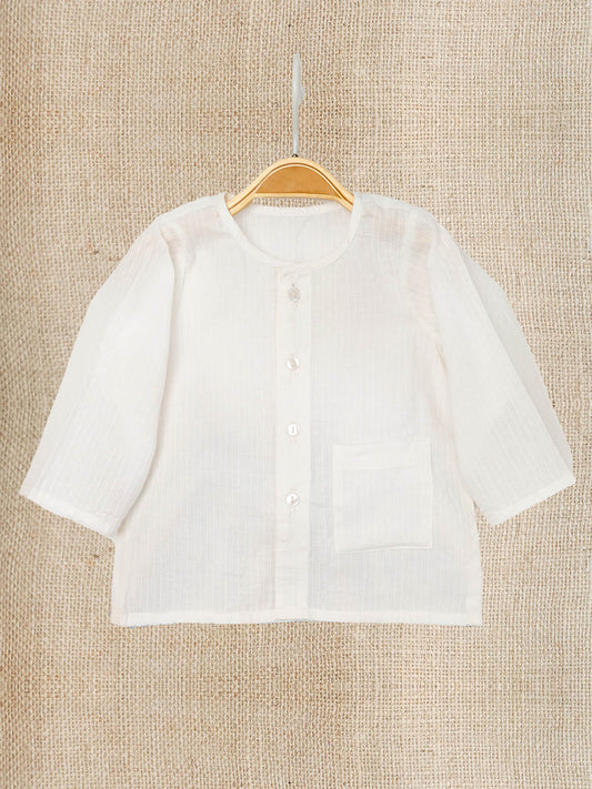 Pure White Kids Shirt